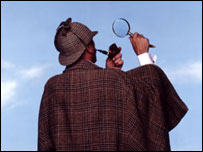 An imgae of Sherlock Holmes