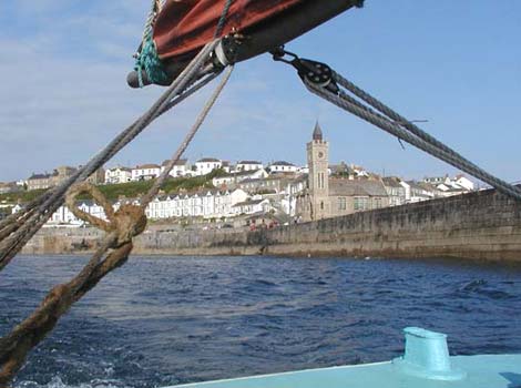 Leaving Porthleven