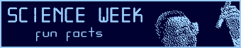 Science Week  - fun facts banner
