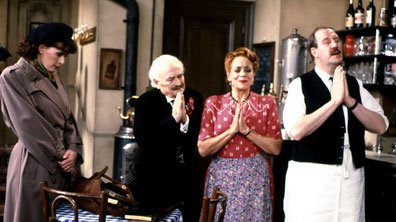 The cast of 'Allo 'Allo!