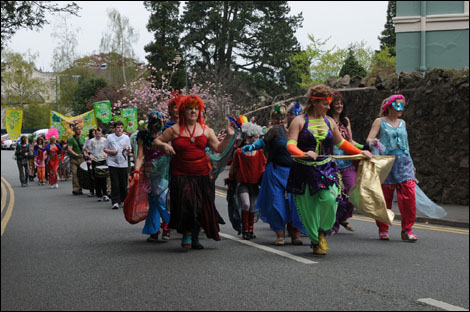 May Day parade in Malvern 2008