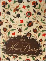 Diary from 1953 kept by Mrs Gertrude Trevethick.