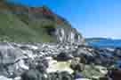 Photograph showing Irelands coastline