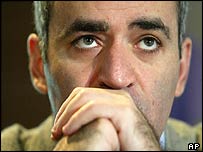Gary Kasparov, o nome mais célebre do 2008: Liberdade de Escolha