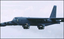 B-52 in the air