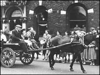 A parade in Levenshulme