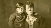 James Kensit's son Jimmy and wife Eliza Alice