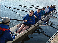 The ladies of SUBC in training