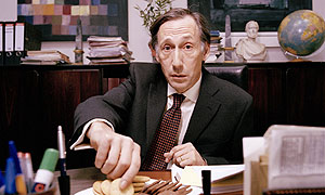 Chris Langham as the Minister