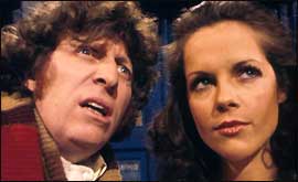 Tom Baker and Mary Tamm (Romana) in The Ribos Operation