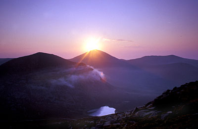 Sunrise over Slieve Donard