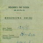 Polish Soldier's Paybook. Polish Soldier's Paybook.