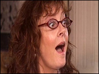 Susan Sarandon in Ludgershall