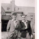 Eric(right)and I in the late 40's Eric(right)and I in the late 40's
