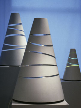 Liliane Lijn, See Thru Koans, 1969-75, photo courtesy of Riflemaker.