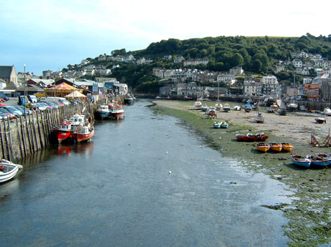 Looe  harbour