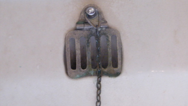An original sink from the convent dated 1920's