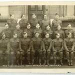 Photograph of my grandad Ron Tremlett of the No81 Clerks SD Course Squad - January 1945 Plymouth   Ron is on the middle row 2nd from the right