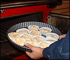 Picture: Put the cakes into a pre-heated over