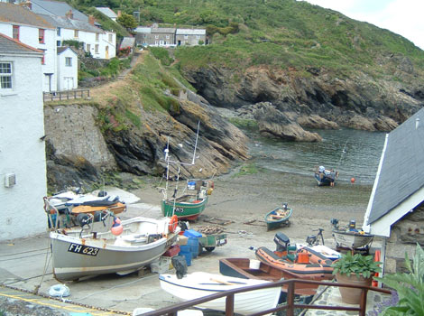 Portloe village
