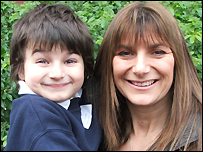 Daniel with mum Sarah