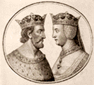 Henry IV (with 2nd wife Joan of Navarre)