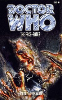 enlarged book cover of faceeater