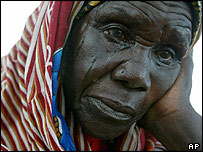 Refugiada sudanesa