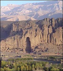 بوداهای باميان (عکس از پاينده محمد) 