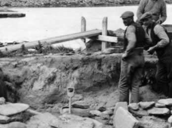 Initial evacuation of Skara Brae