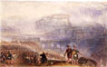 Edinburgh Castle: March of the Highlanders by JMW Turner