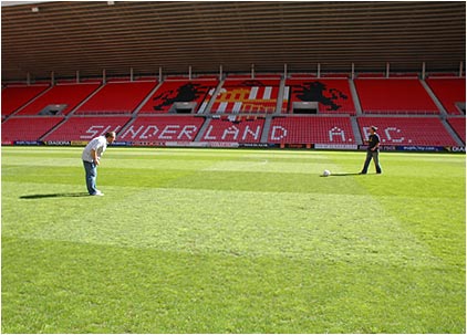 Moyles at the Stadium of Light