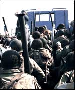 reconstruction of the landings