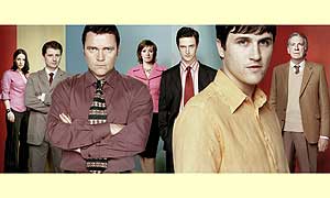 Conviction: Laura Fraser as Lucy, Reese Dinsdale as Robert, Ian Puleston-Davies as Joe, Zoe Henry as Beth, Nicholas Gleaves as Ray, William Ash as Chrissie and David Warner as Lenny