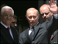 Путін, Аббас