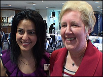 Kavita Oberoi and Fundraiser of the year Pauline Skidmore