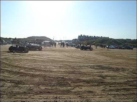 Cars on Southport beach