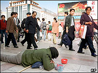 Desde 2003, cerca de 800 mil chineses empobreceram