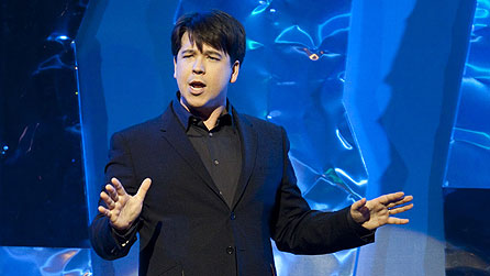 Michael McIntyre performing at the 2008 Royal Variety Performance