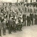 ARPs Passing Out Parade at end of war in 1945 in Gowerton, Swansea. ARPs Passing Out Parade at end of war in 1945 in Gowerton, Swansea.