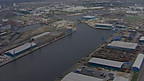 Aerial Views of Cardiff Bay