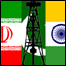 پرچم ايران و پاکستان و هند
