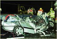 car crash.