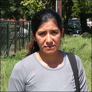Claudia, madre de alumnos de la Escuela N° 25 de Retiro, Buenos Aires