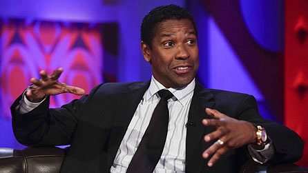 Denzel Washington on Friday Night With Jonathan Ross (image: BBC/Hot Sauce)