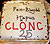 Cacen penblwydd Clonc yn 25