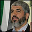 Khaled Meshaal, líder político do Hamas, durante entrevista em Damasco, no dia 1º de março