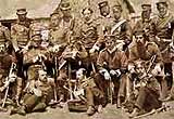 Image of officers in the Crimea, 1855
