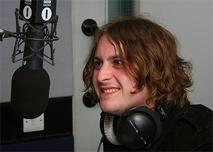 ... whilst Dave looks on lovingly at our producer