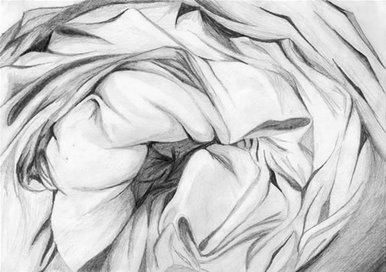 Drawing of fabric